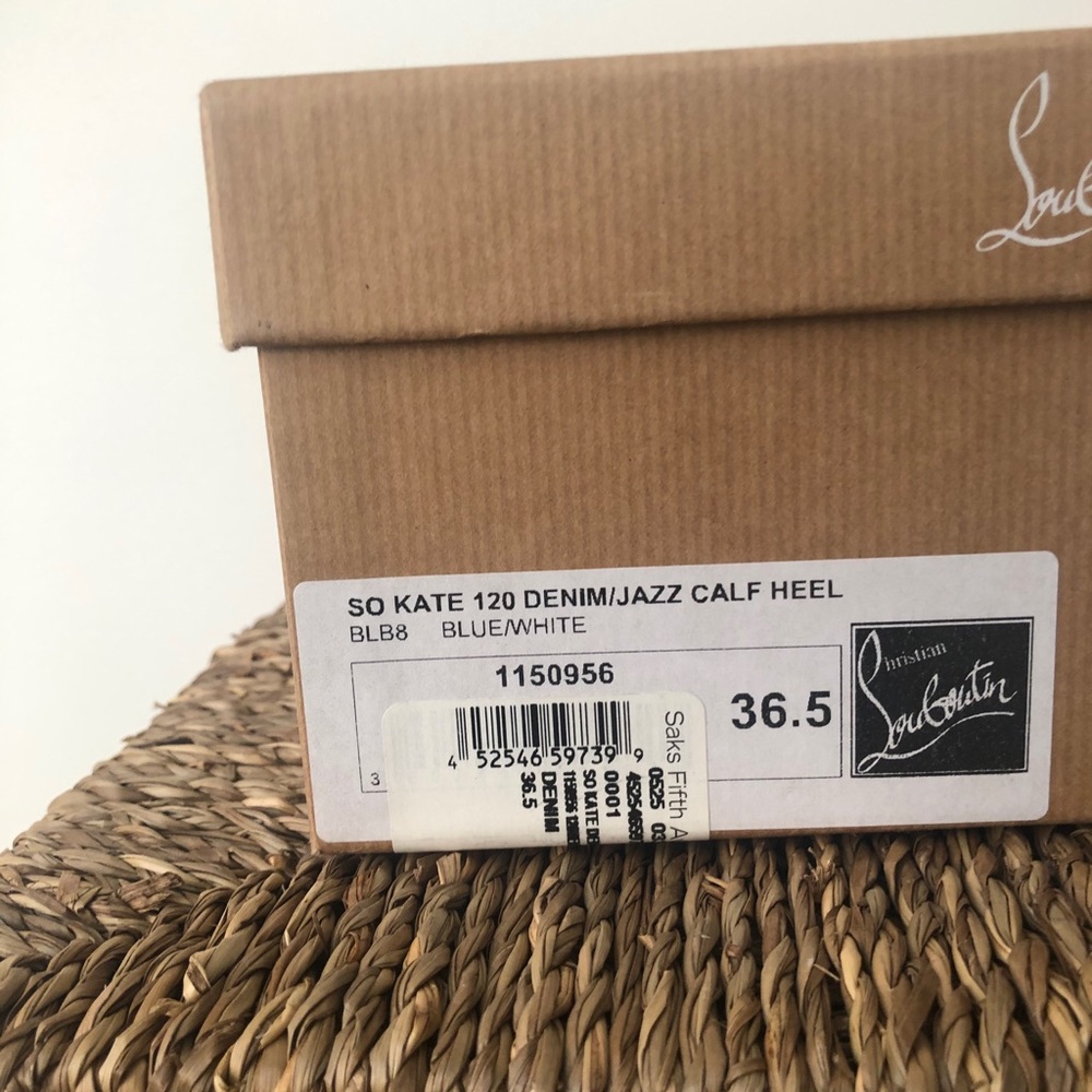 Christian Louboutin Denim Heels - Picture 6 of 6